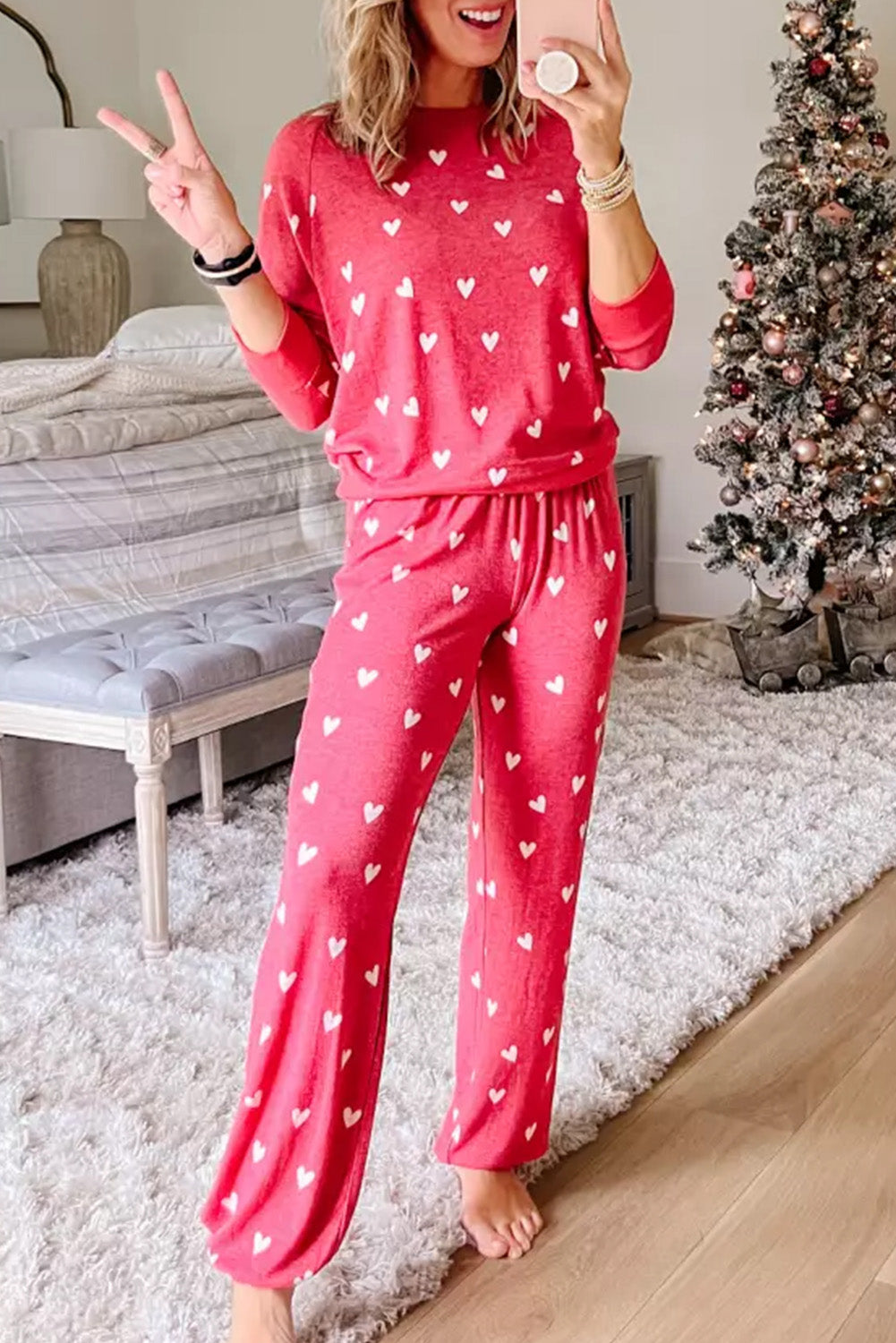 Vday PJ - Two Piece Long Sleeve and Pants