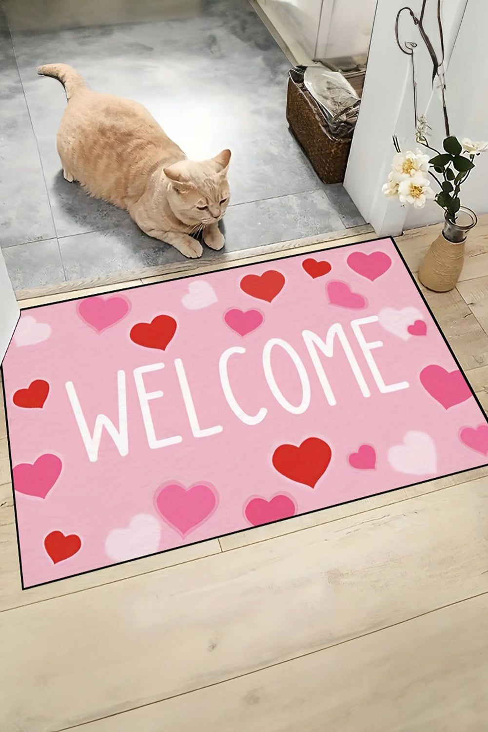 Vday Welcome Rug