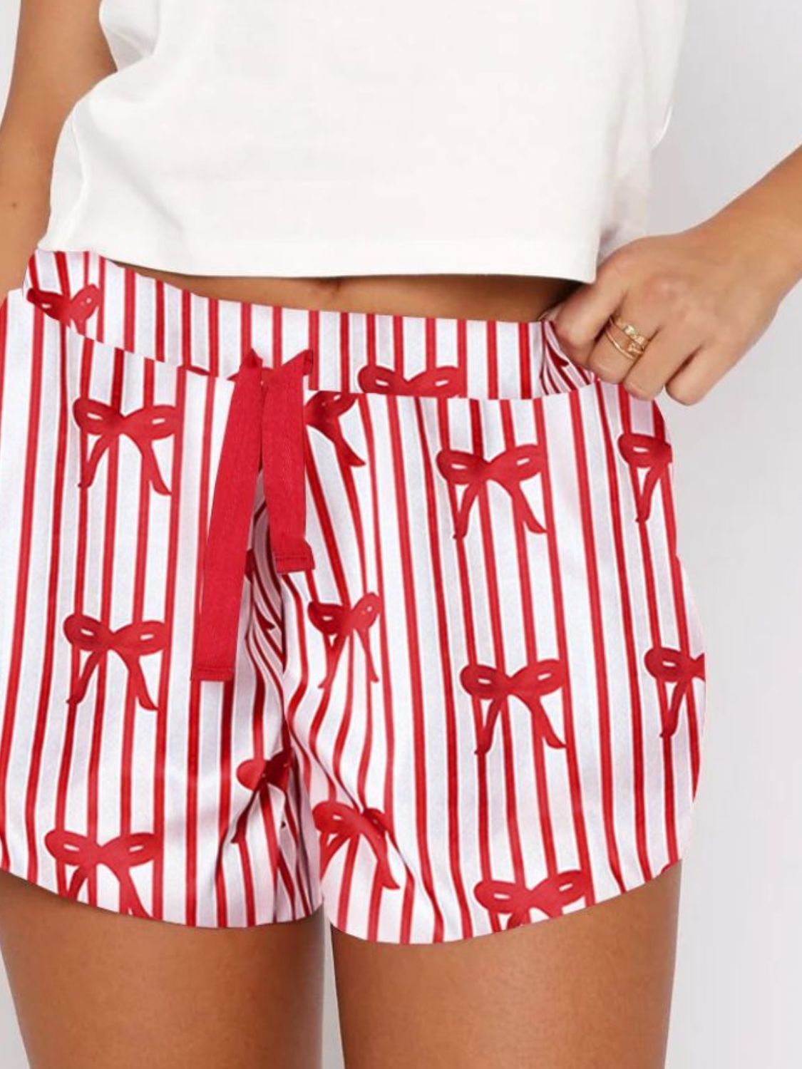 Bows and Stripes PJ - Two Piece