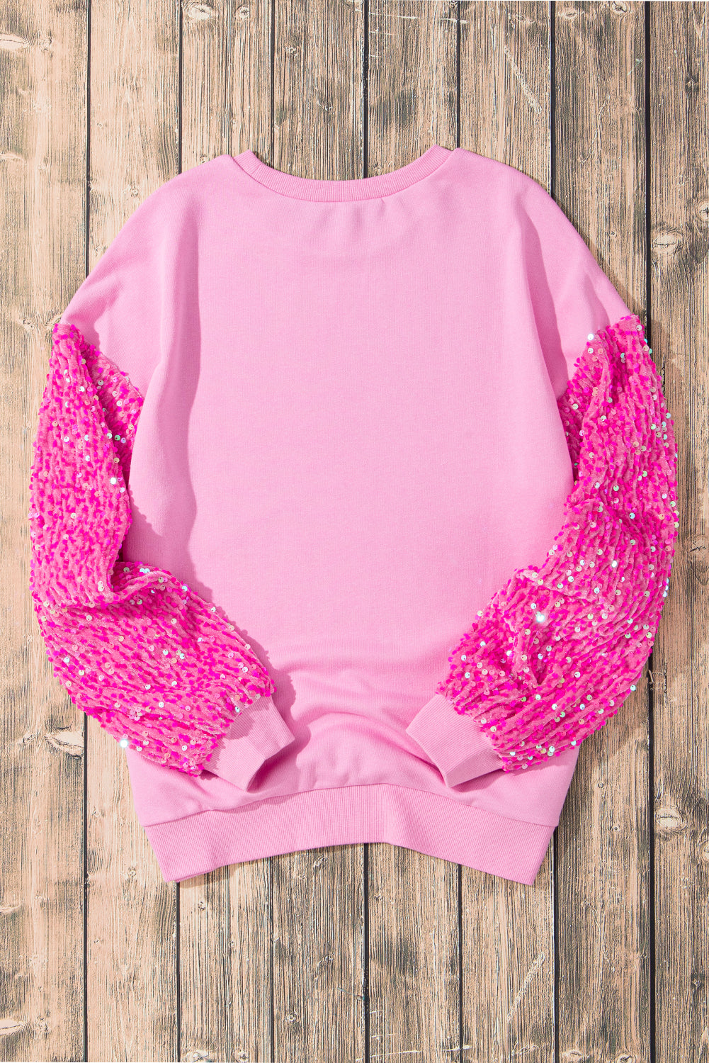 Sequin Heart - Long Sleeve